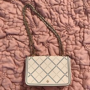Tory Burch Robinson Crosshatch crossbody